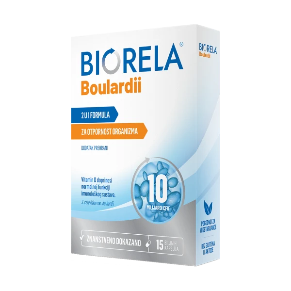 Biorela® Boulardii kapsule 15 kapsula
