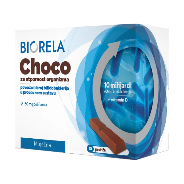 Biorela® Choco mliječna čokolada nova