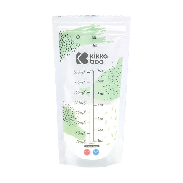 Kikka Boo vrećice za pohranu mlijeka sa senzorom temperature Lactty