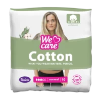 Violeta We Care Cotton normal higijenski ulošci, 10 kom