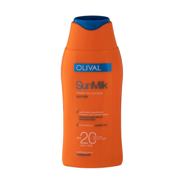 Olival Sun Milk mlijeko za sunčanje SPF 20, 200 ml nova