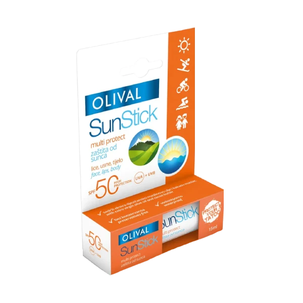 Olival Sun Stick multi protect SPF 50, 15 ml nova