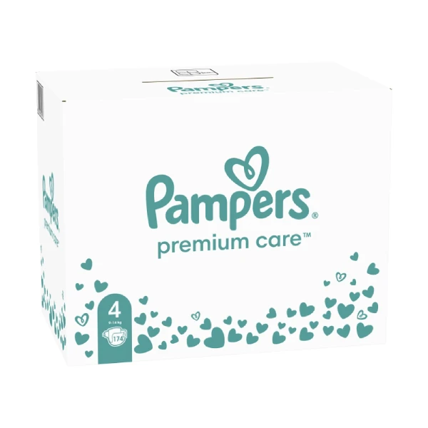 Pampers Premium Care pelene veličina 4 (9-14 kg) 174 kom