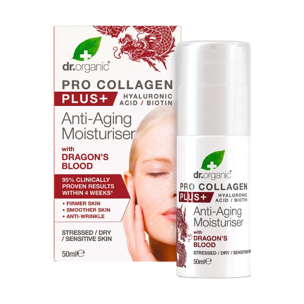 Dr.Organic Pro Collagen hidratantna anti aging krema s zmajevom krvi 50ml