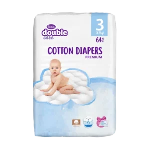 Violeta Air Dry Cotton Touch pelene Midi 4-9 kg, 64 kom