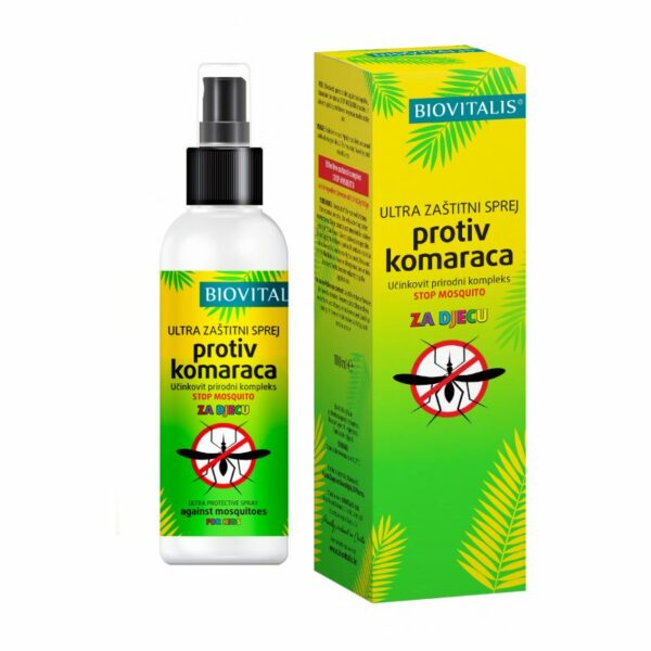 BIOVITALIS Ultra zaštitni sprej protiv komaraca za djecu