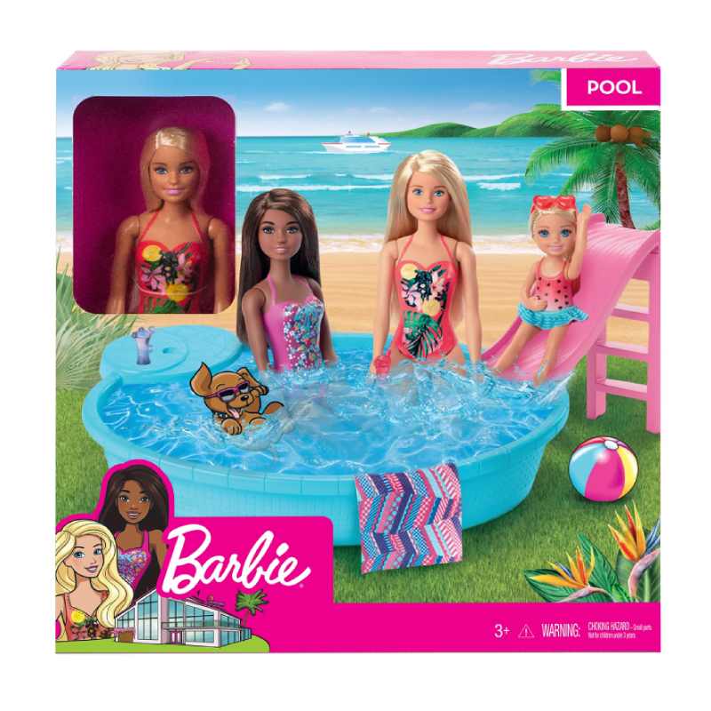 Barbie bazen i lutka 2