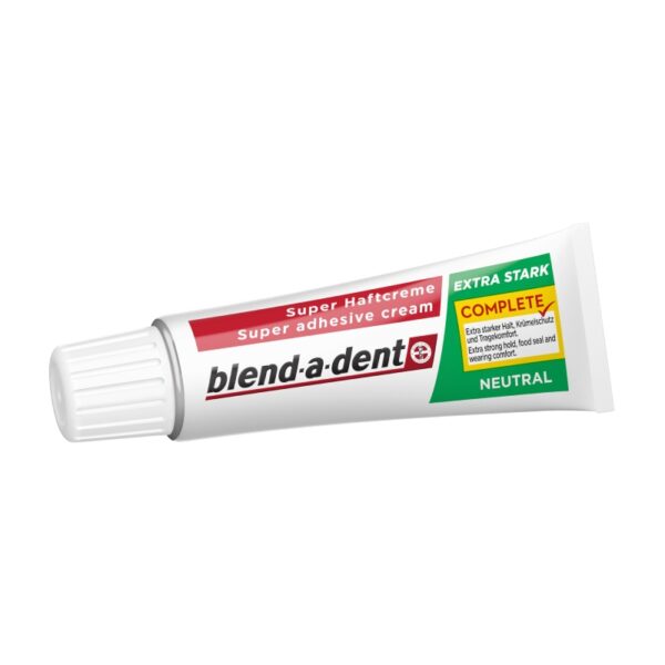 Blend-a-dent krema za učvršćivanje zubnih proteza Extra Strong Neutral 47 g 1