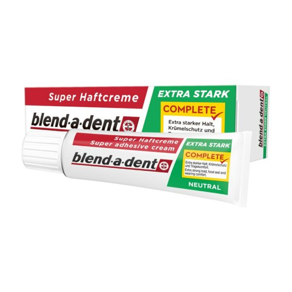 Blend-a-dent krema za učvršćivanje zubnih proteza Extra Strong Neutral 47 g 2
