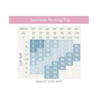 Carriwell - Grudnjak za trudnice i za dojenje bez šavova (plavi s rozom čipkom) 7