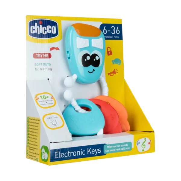Chicco zvečka grickalica elektronički ključevi