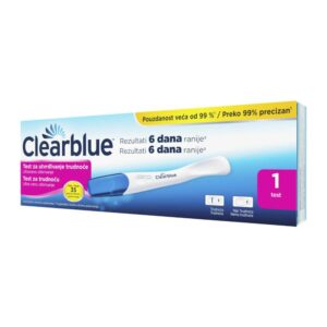 Clearblue rani test za utvrđivanje trudnoće 1