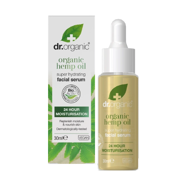 Dr.Organic konopljino ulje serum za lice 30 ml