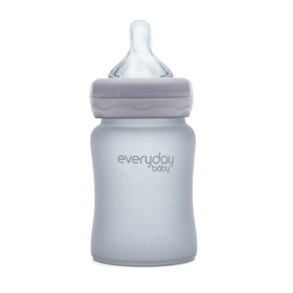 Everyday baby staklena bočica 150 ml Healthy+ siva 2