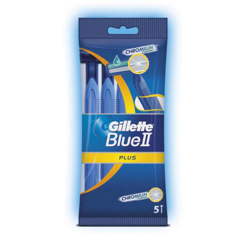 Gillette Blue II+ jednokratne britvice 5 komada