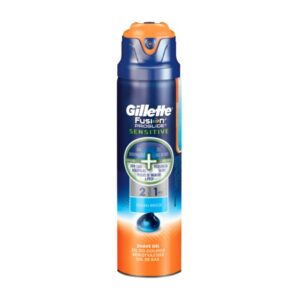 Gillette Fusion Proglide Sensitive gel za brijanje ocean breeze 170 ml
