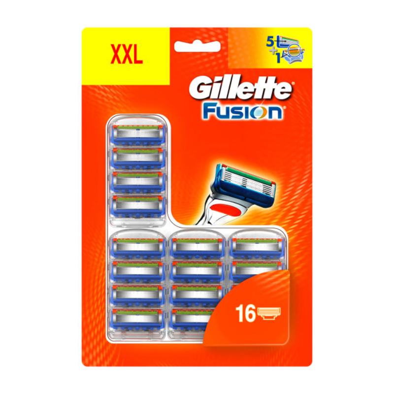 Gillette Fusion zamjenske britvice 16 komada