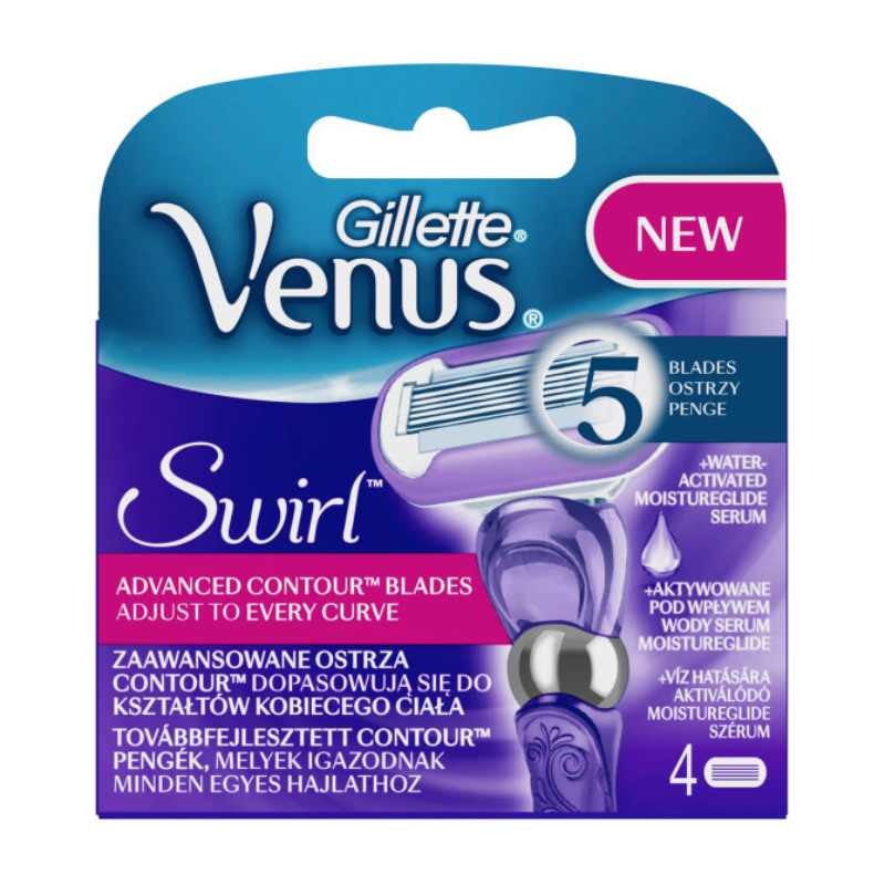Gillette Venus Swirl zamjenske britvice 4 komada