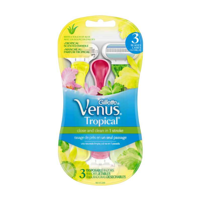 Gillette Venus Tropical jednokratne britvice 3 komada