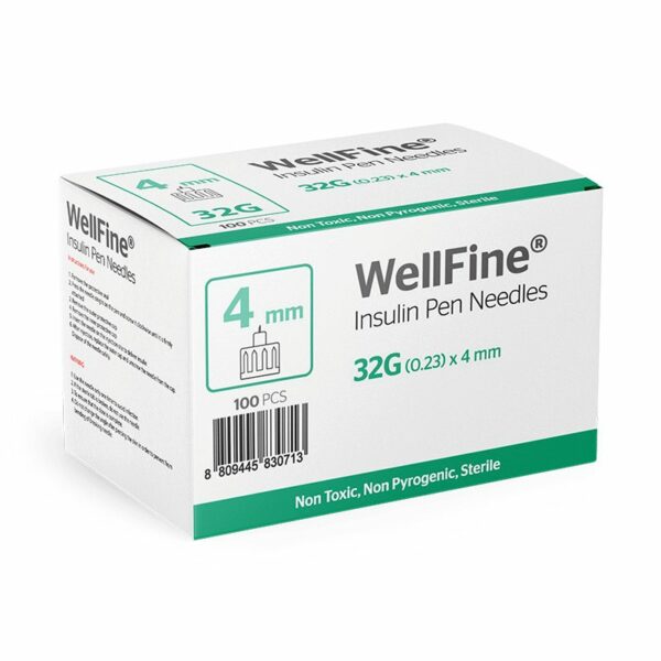 Igle za inzulin WellFine 4mm