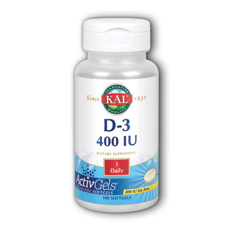 Kal Vitamin D3 400 IU perle