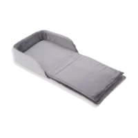 Kikka Boo ruksak prijenosni krevetić 2u1 siva 2