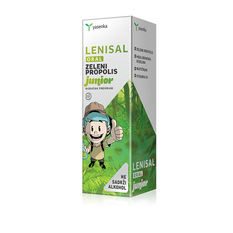 Lenisal oral junior zeleni propolis 30 ml yasenka