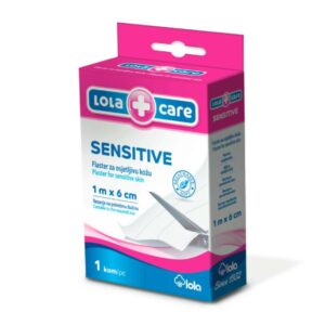 Lola Care Sensitive flaster 1m x 6cm - za rezanje