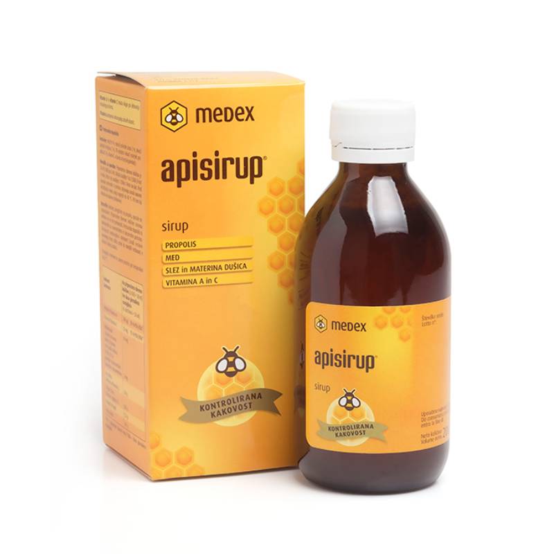 Medex Apisirup® 140 ml okus meda