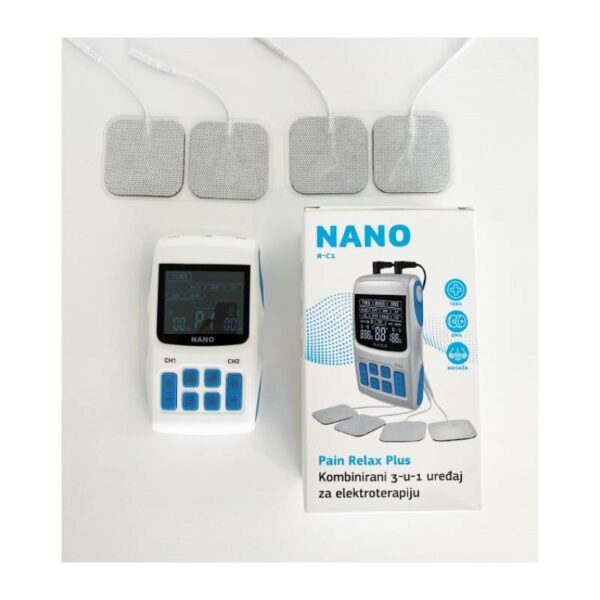 NANO Pain Relax Plus RC1 uređaj za elektroterapiju 2