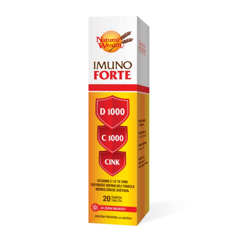 Natural Wealth Imuno Forte D 1000 C 1000 cink