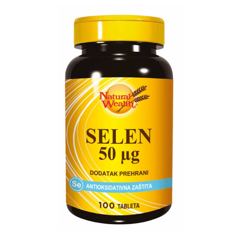 Natural Wealth Selen 50 μg za imunolođški sustav