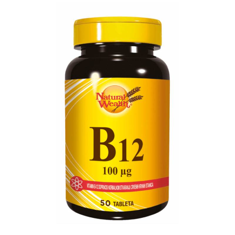 Natural Wealth Vitamin B12 preporučeno starijim osobama