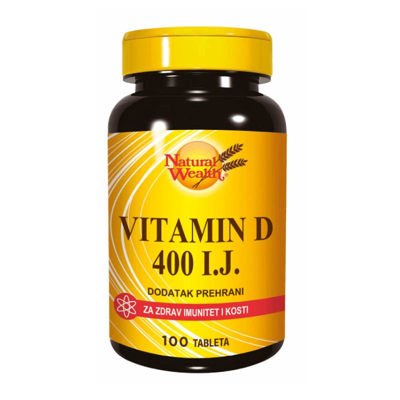 Natural Wealth Vitamin D 400 I.J.