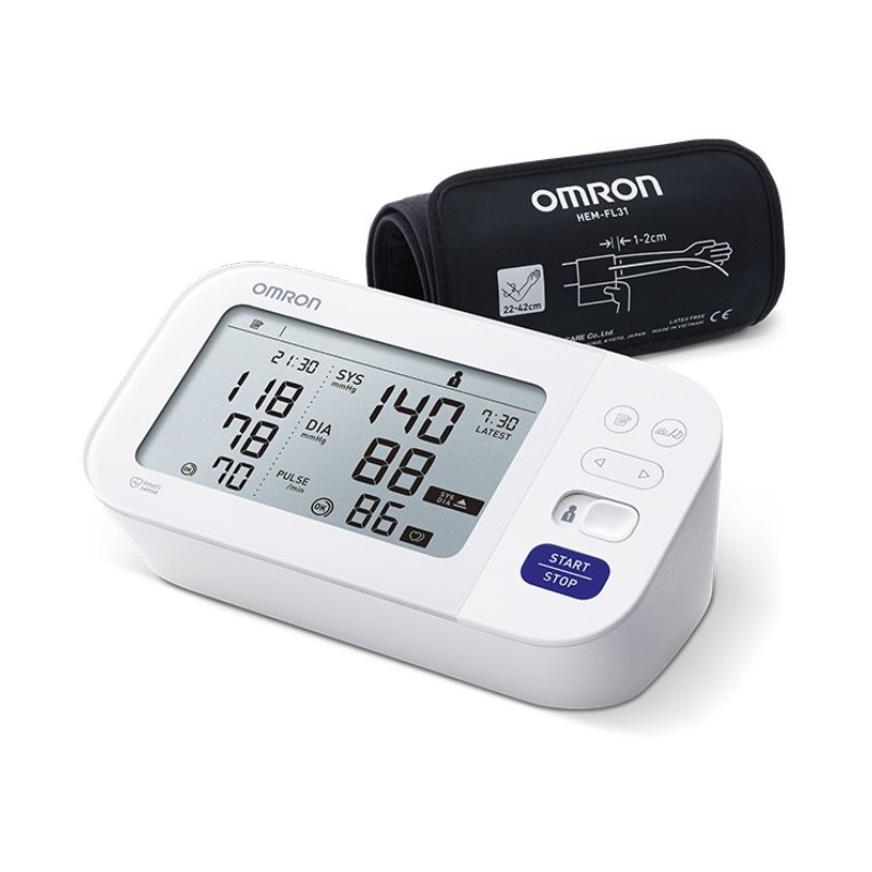 OMRON M6 Comfort tlakomjer za nadlakticu s pametnom manžetom 1