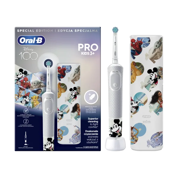 Oral-B električna zubna četkica Pro Kids Disney s putnom torbicom 1