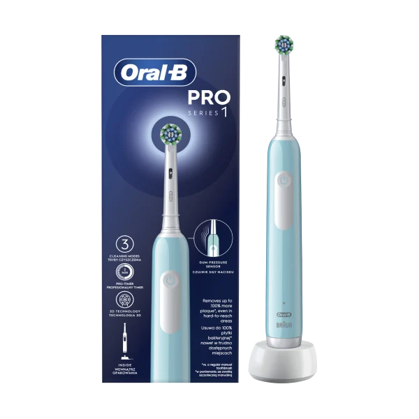 Oral B električna zubna četkica Pro Series 1 plava