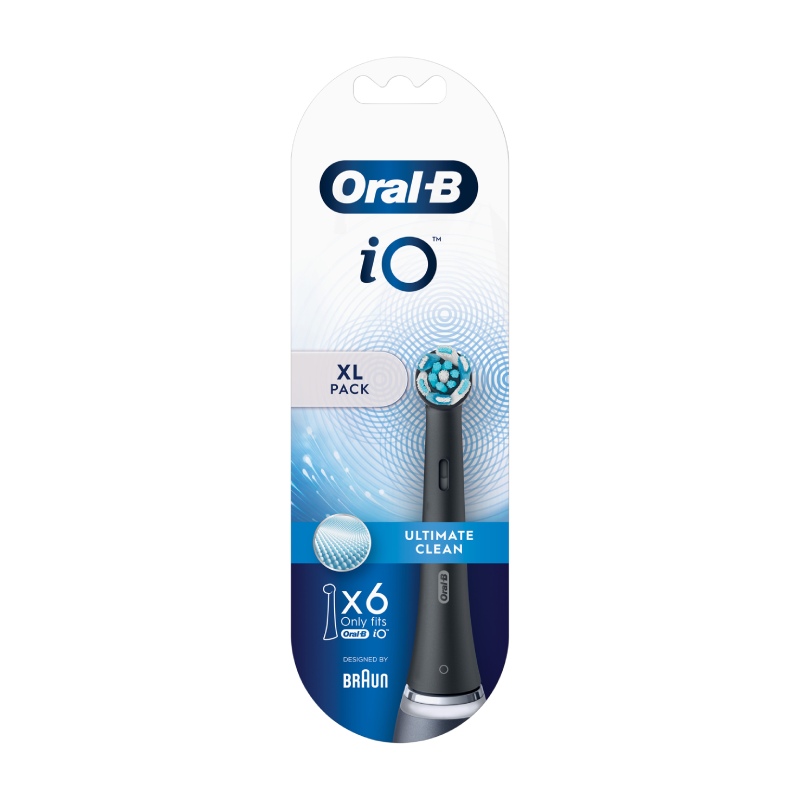 Oral-B iO zamjenske glave Ultimate clean black - 6 kom 1