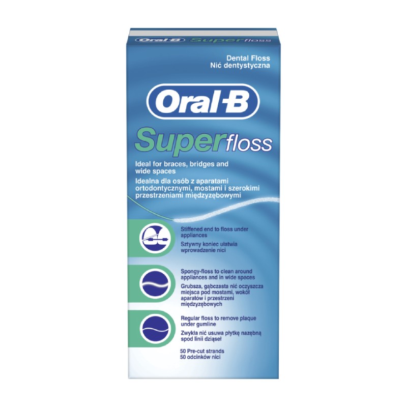 Oral-B zubni konac Superfloss