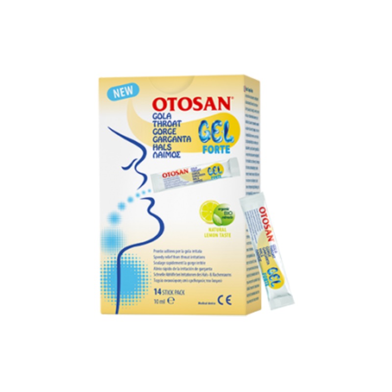 Otosan - gel za grlo Forte 14 vrećica
