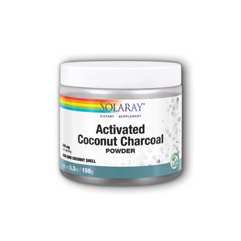 Solaray Activated Coconut Charcoal - Aktivni ugljen