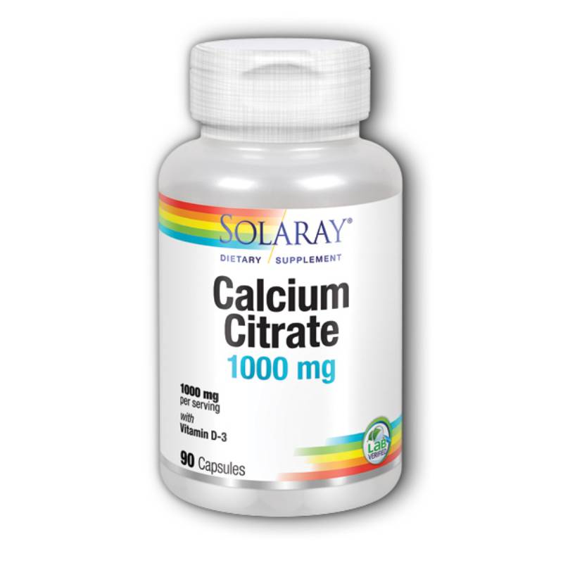 Solaray Calcium Citrate D3
