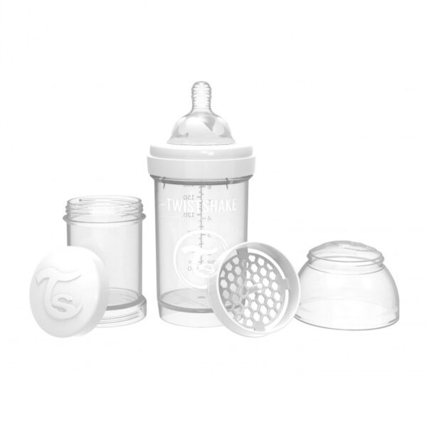 Twistshake Anti-Colic bočica za bebe 180 ml bijela 3