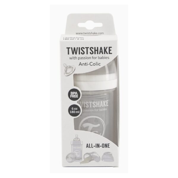 Twistshake Anti-Colic bočica za bebe 180 ml bijela 4