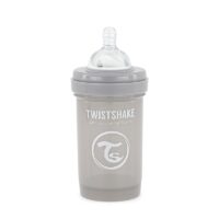 Twistshake Anti-Colic bočica za bebe 180 ml pastel siva 2
