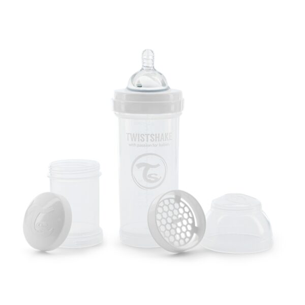 Twistshake Anti-Colic bočica za bebe 260 ml bijela 3