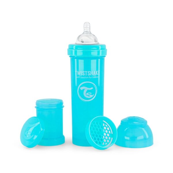 Twistshake Anti-Colic bočica za bebe 330 ml pastel plava 3