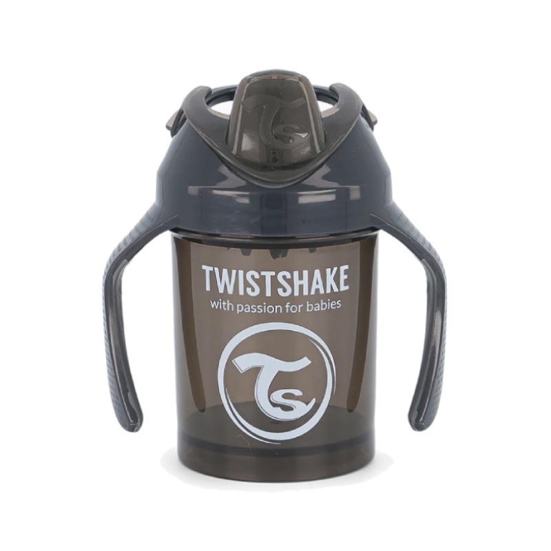 Twistshake Mini bočica 230 ml 4+m crna 1