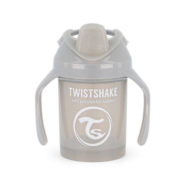 Twistshake Mini bočica 230 ml 4+m pastel siva 1