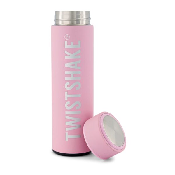 Twistshake Termos boca 420 ml pastel roza 2